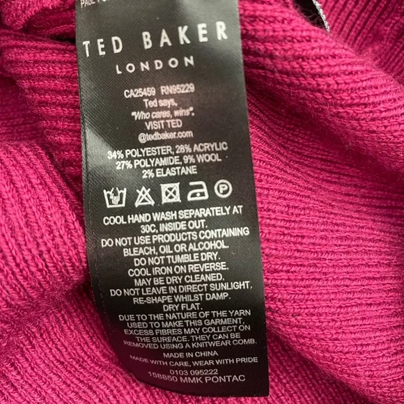 NWOT Ted Baker Sweater - Picture 5 of 5